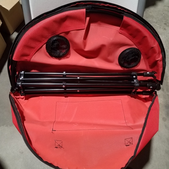 NCAA TEXAS TECH logo tailgating round table - Picture 3 of 7